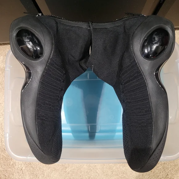 Nike Flight Bonafide Triple Black Knit Sock - Picture 7 of 9